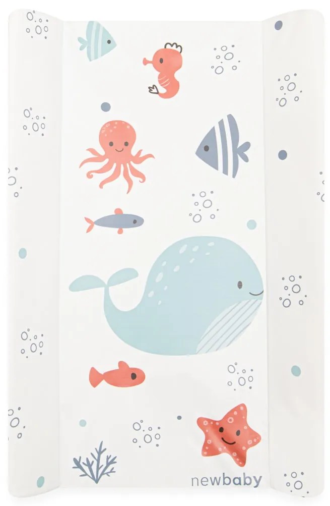 Prebaľovacia podložka mäkká New Baby Ocean 49x70cm