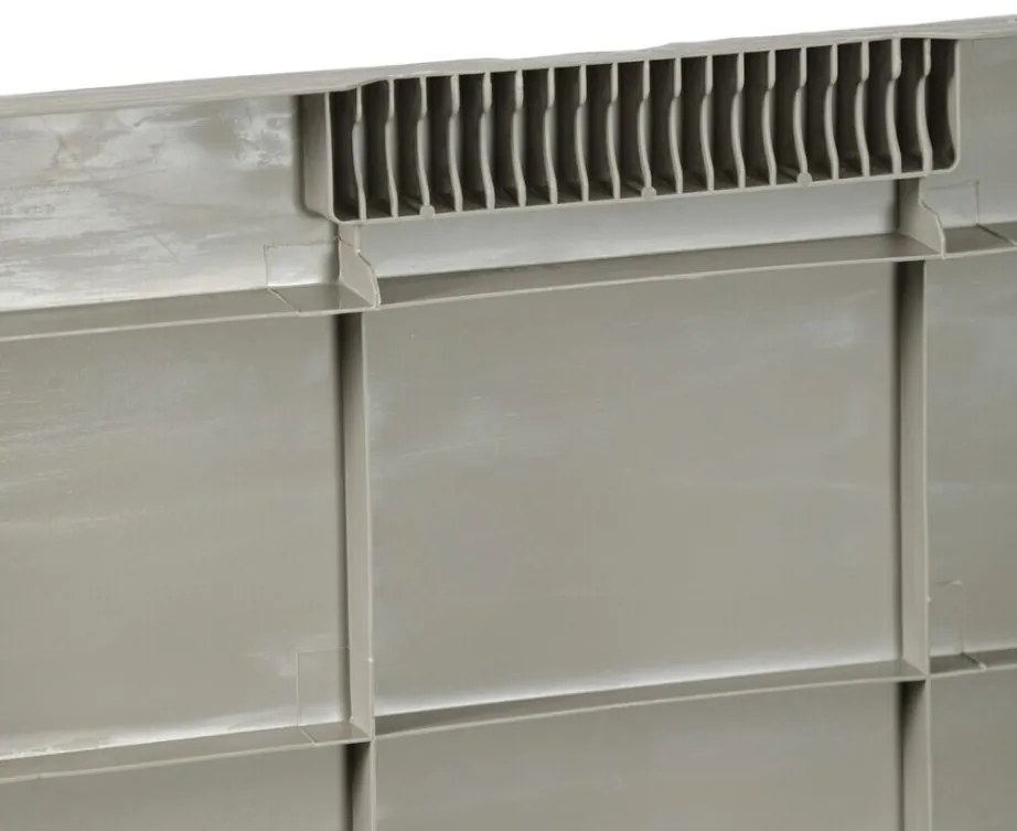 WOODYS záhradný plastový úložný box 280 L, svetlo šedá