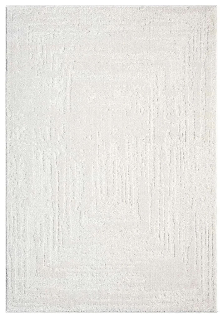 Dekorstudio Moderný koberec do obývačky FLAIR 171 - krémový Rozmer koberca: 120x170cm
