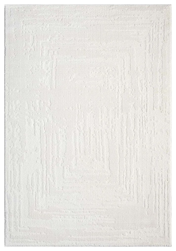 Dekorstudio Moderný koberec do obývačky FLAIR 171 - krémový Rozmer koberca: 200x290cm