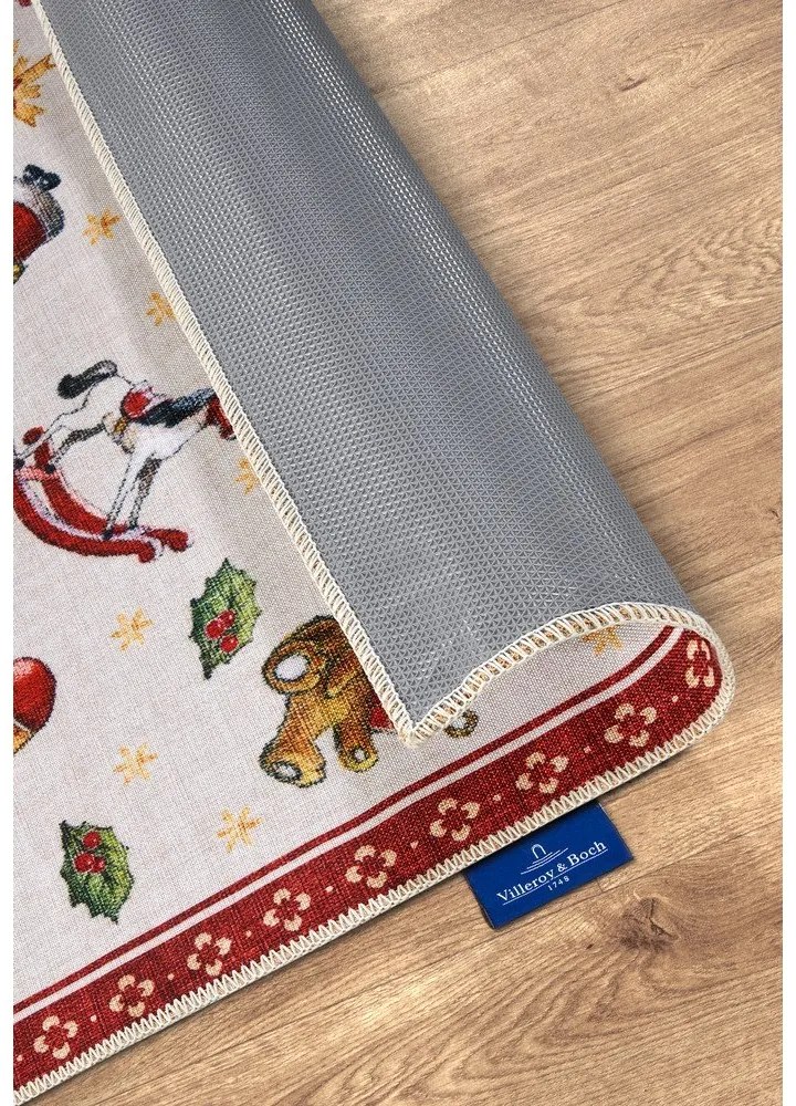 Červený behúň s vianočným motívom 80x200 cm Red Christmas – Villeroy&amp;Boch