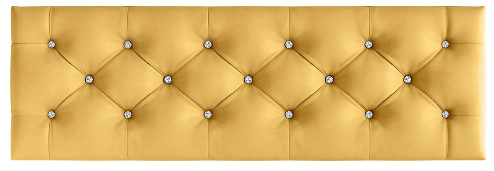 Lavica CHESTERFIELD 40x40 cm Žltá