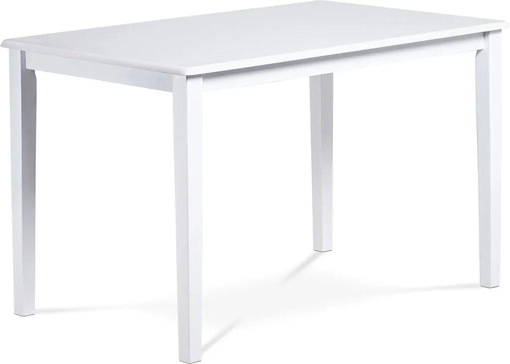 jedálenský stôl 120x75 cm, biely