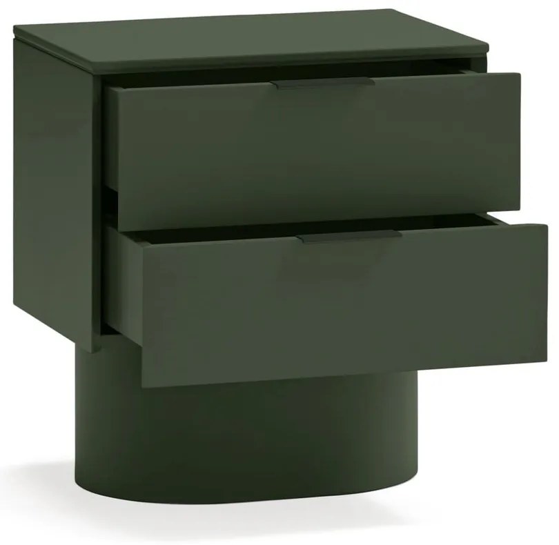 Zelený nočný stolík Totem – Teulat