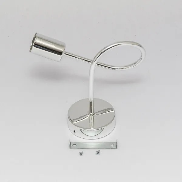 Nástenné svietidlo OXFORD 1xE27/15W/230V lesklý chróm