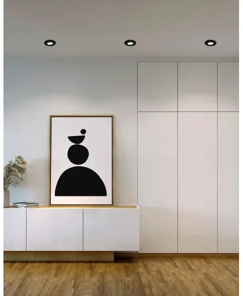 Eglo 900749 - SADA 3x LED Stmievateľné podhľadové svietidlo PINEDA LED/5,5W/230V