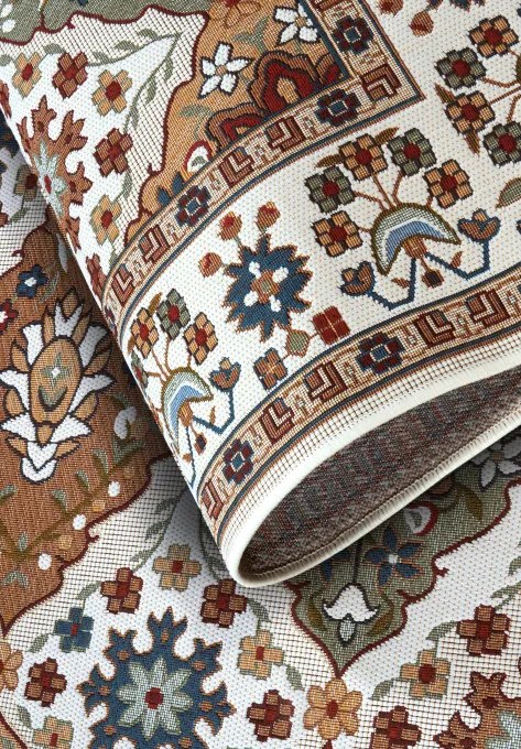 Koberec Villeroy & Boch Kollektion 1767 Domenique krémový / viacfarebný