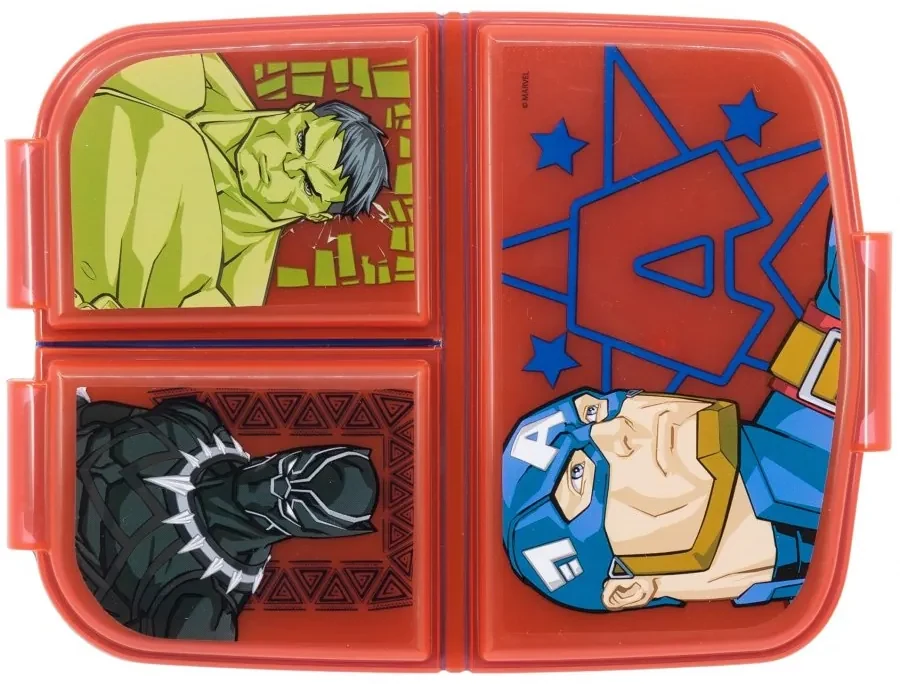 Multibox na desiatu Avengers Invincible Force s 3 priehradkami