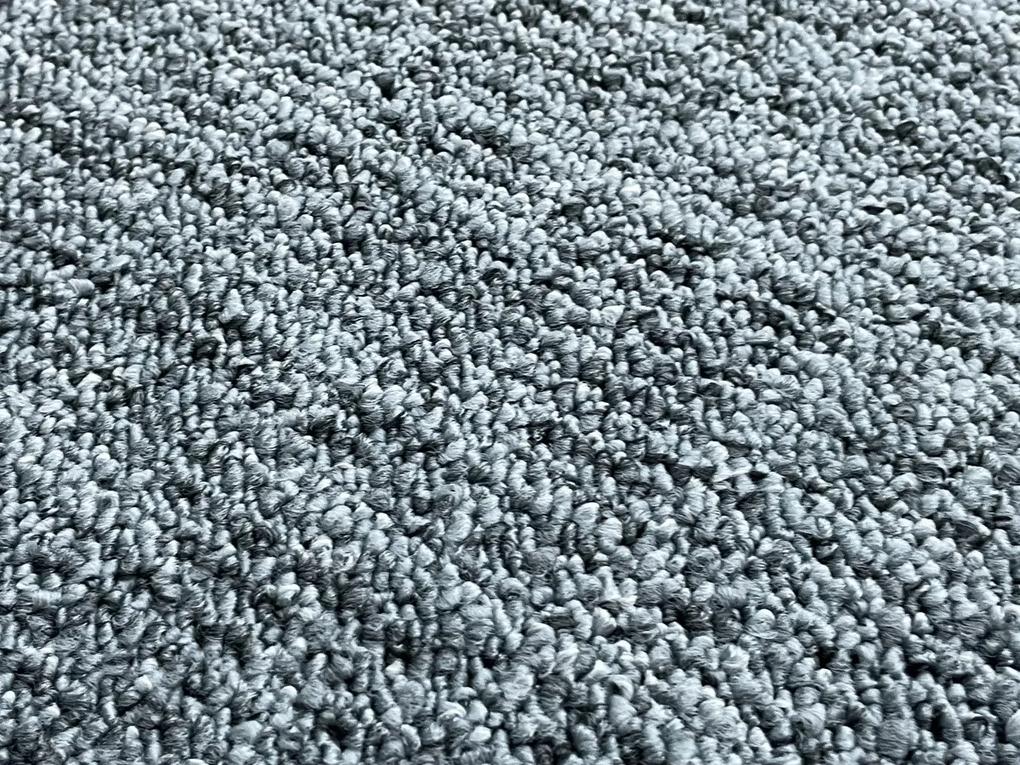Vopi koberce Kusový koberec Alassio modrošedý kruh - 100x100 (priemer) kruh cm
