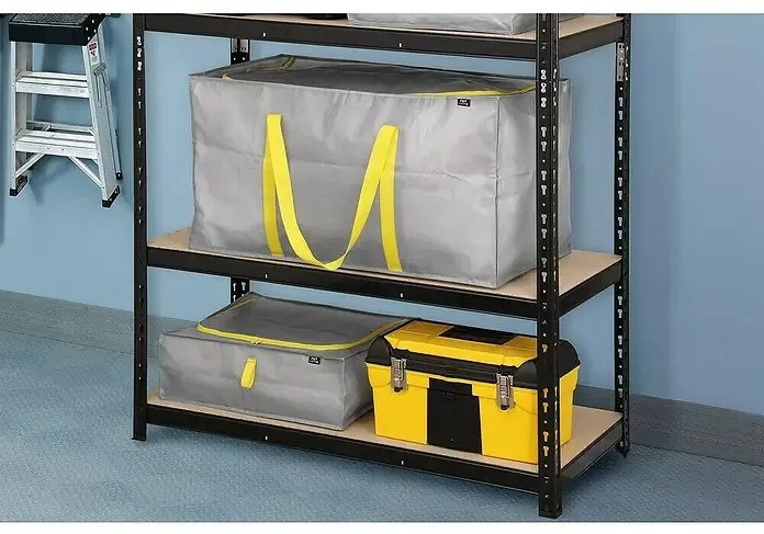 Goodhome Pevný úložný vak na zips 45 l JOTTA, 45 x 55 x 18 cm