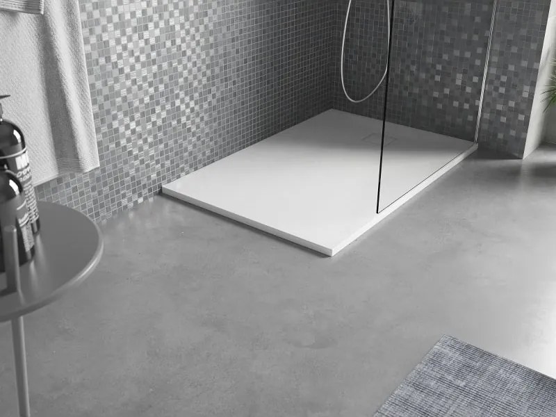 Mexen Bert obdĺžnikový sprchový kút SMC 140 x 80 cm, biely - 4K108014