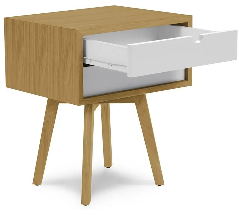 Nočný stolík Elm 42 × 35 × 43 cm MAZZINI SOFAS