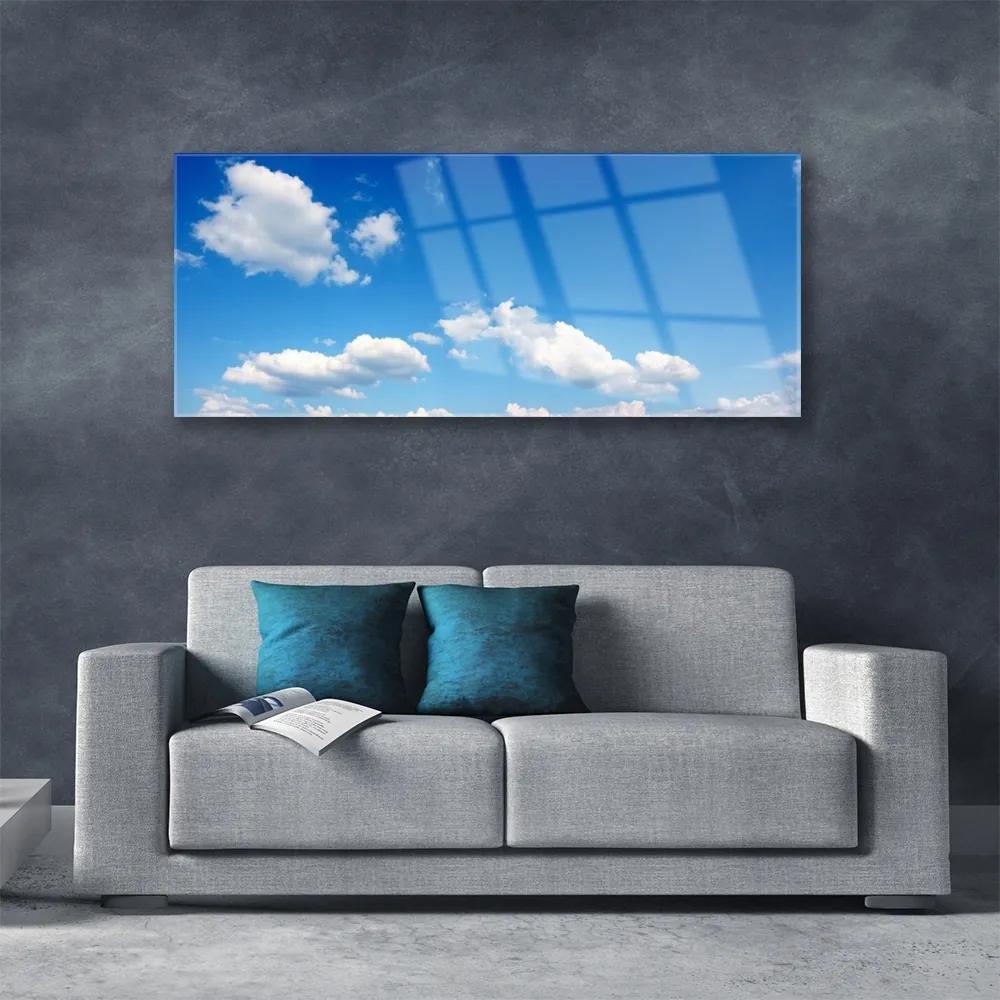 Obraz plexi Nebo mraky príroda 125x50 cm