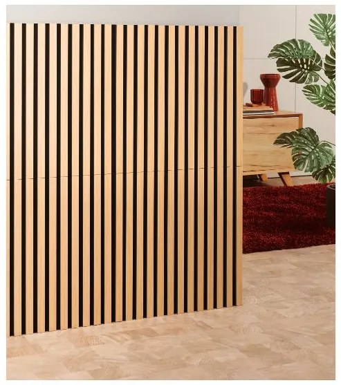 Livarno home Drevené panely, 4 kusy  (100393884)