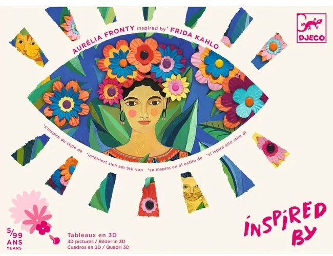 Djeco Kreatívna sada Inspired By Frida Kahlo Coyoacán