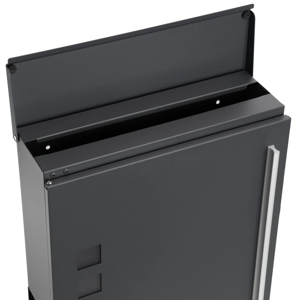 Poštová schránka MILUZ antracitová