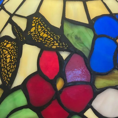 Stropná Tiffany lampa vitráž SOFT Ø25