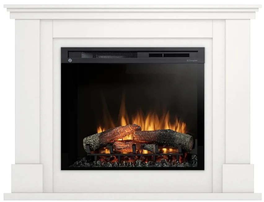 Elektrický krb Luena Nar. 28  biely