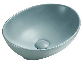 Mexen Elza, umývadlo na dosku 40 x 33 cm, svetlá zelená matná, 21014048