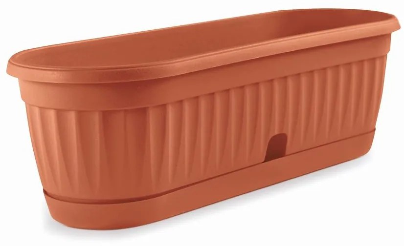 Kvetináč Mediteran Lux 32x11,5x8,5h 2lt Terakota T510032