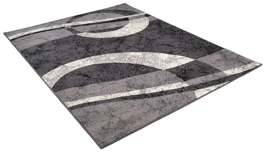 Koberec 4959A DARK GRAY CHEAP PP CRM Veľkosť: 160x220cm