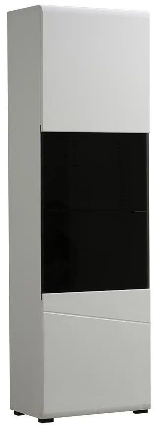 Vitrína Trentino 1k Biela 11008848