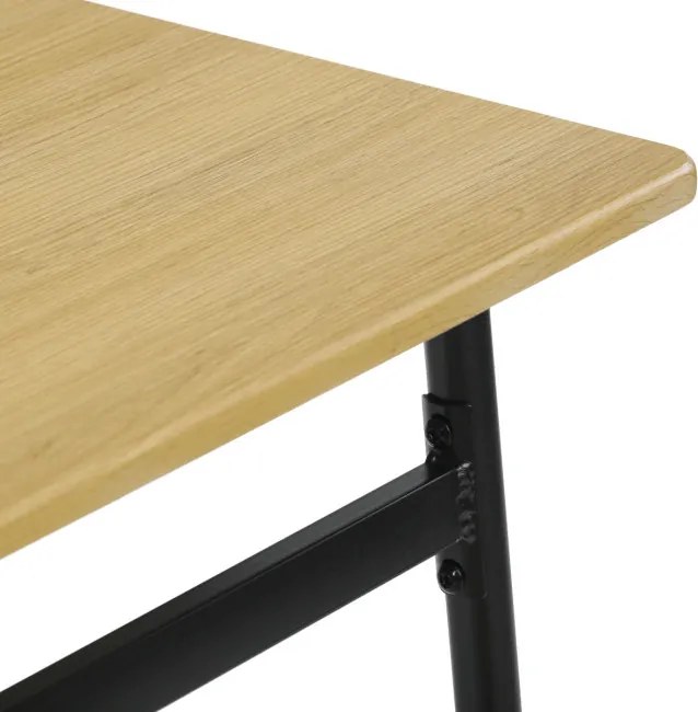 Jedálenský stôl s dvoma stoličkami AUT-O2121 OAK