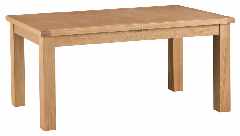 Moderný rozťahovací jedálenský stôl z masívu (dub) pre 6-8 osôb, 170-220×90×78 cm