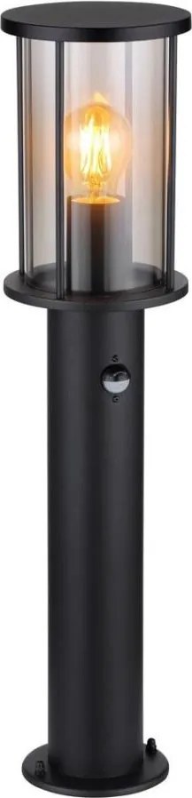 Globo 31362S - Vonkajšia lampa so senzorom GRACEY 1xE27/60W/230V 60 cm IP54