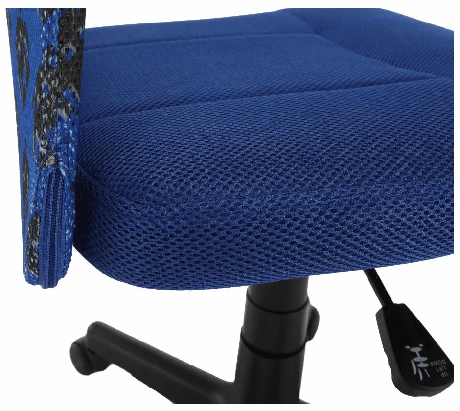 Detská otočná stolička Gofry (modrá). Vlastná spoľahlivá doprava až k Vám domov. 1016086