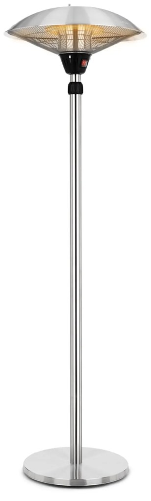 Blumfeldt Heat Guard, infračervený sálavý ohrievač, 2100 W, IP44, výškovo nastaviteľný, IR ComfortHeat