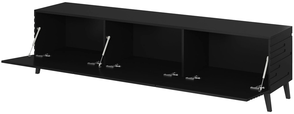 Cama Čierny TV stolík Nova