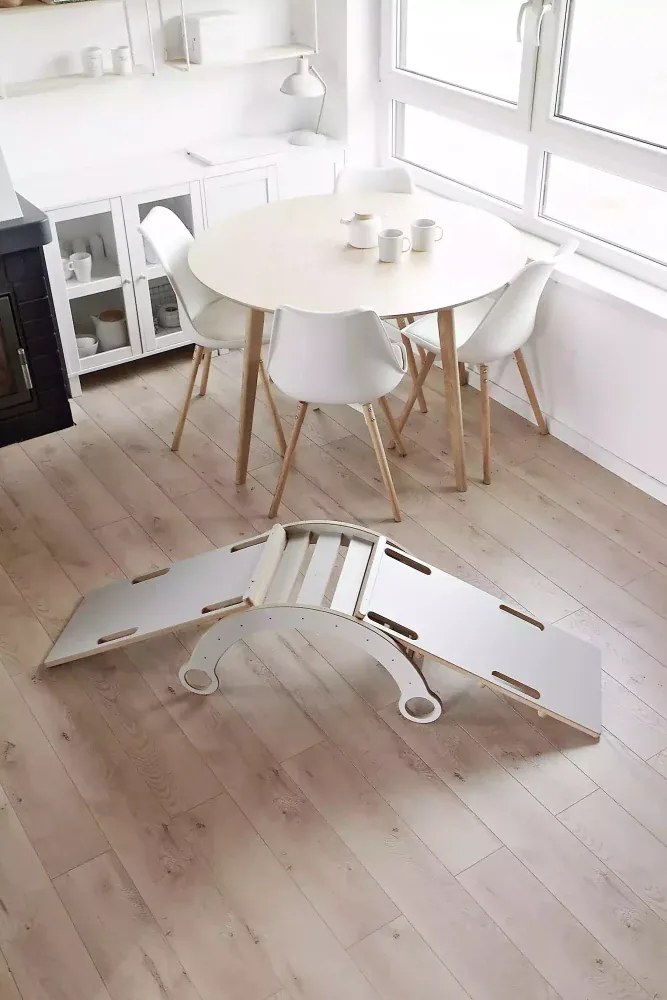 Lezecká súprava 3v1 malá – hojdačka, šmykľavka a lezecká stena Prírodná