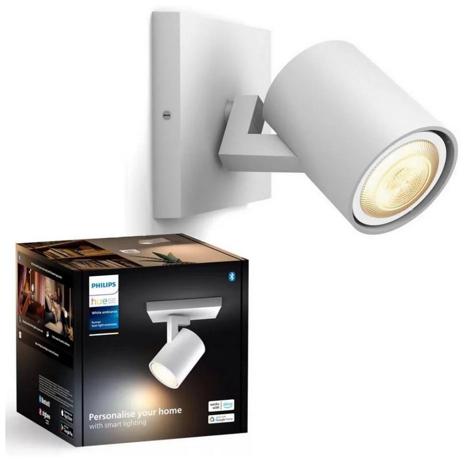 Philips - LED Stmievateľné bodové svietidlo Hue RUNNER 1xGU10/4,2W/230V biela