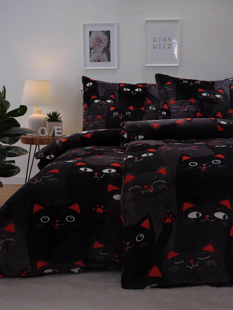 Francúzske obliečky mikroplyš Exclusive – Cats 02