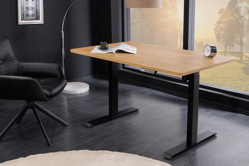 Kancelársky stôl OAK DESK 120 cm výškovo nastaviteľný