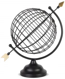 Kovový glóbus Globe