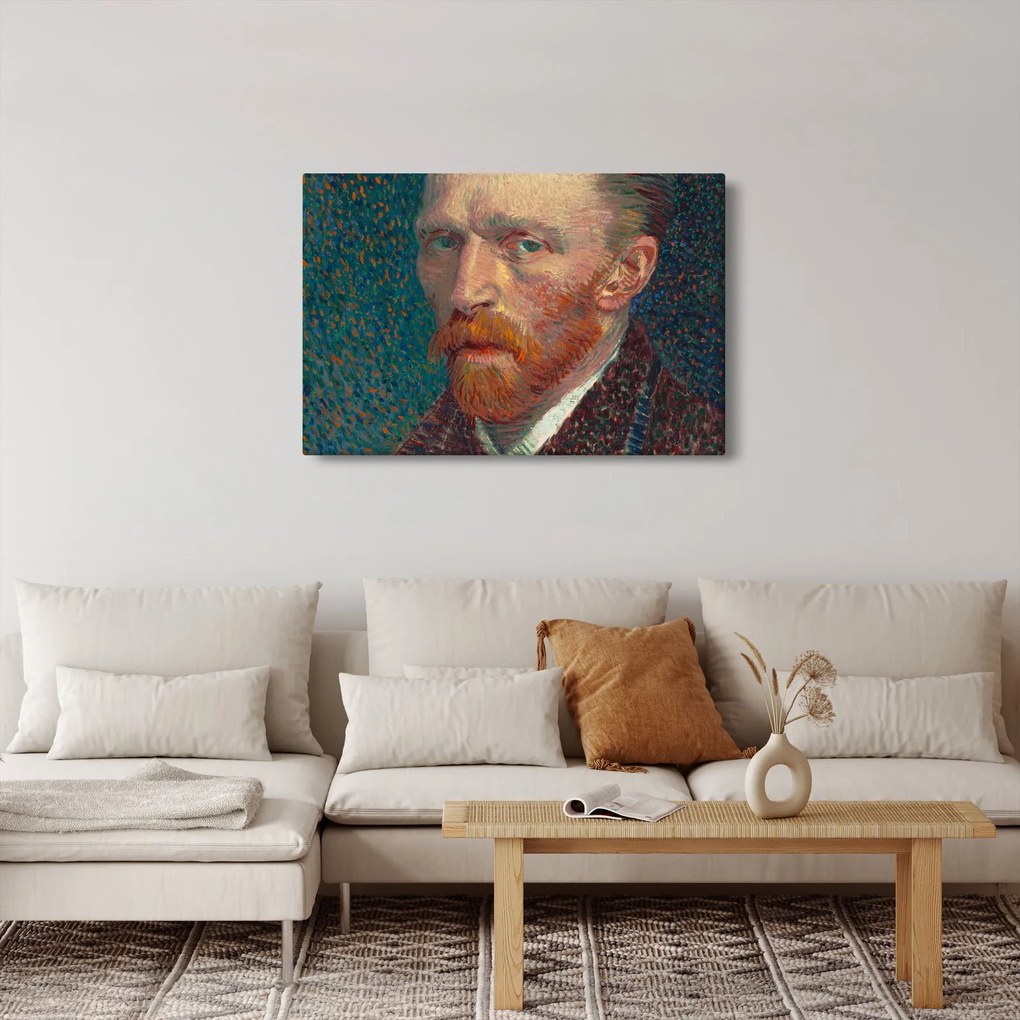 Obraz - Vincent van Gogh, Self-Portrait, reprodukcia (90x60 cm)
