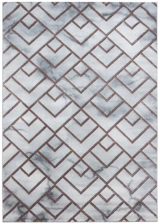 Koberce Breno Kusový koberec NAXOS 3813 Bronze, sivá, viacfarebná,120 x 170 cm