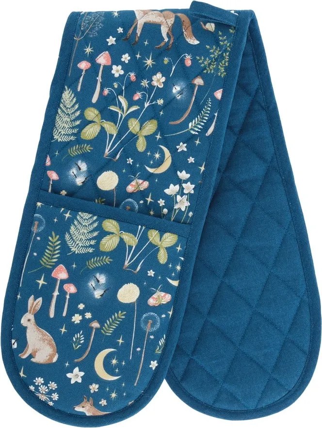 Bavlnená dvojitá kuchynská chňapka Enchanted Twilight Animals – Catherine Lansfield
