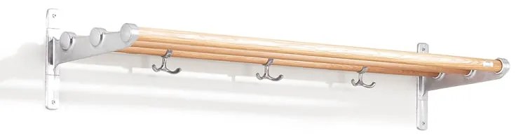 Nástenný vešiak na kabáty NOSTALGI, dub