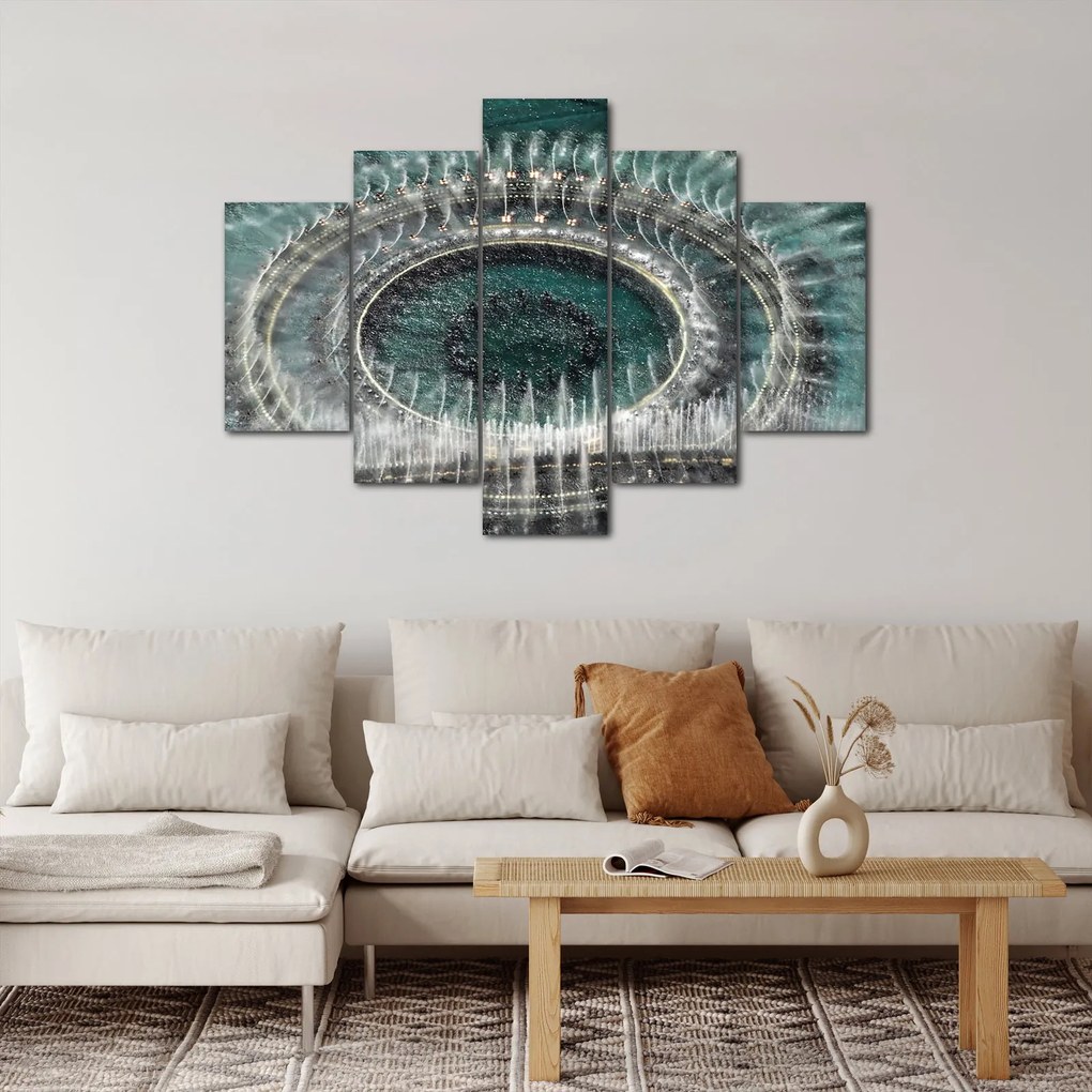 Obraz fontány (150x105 cm)
