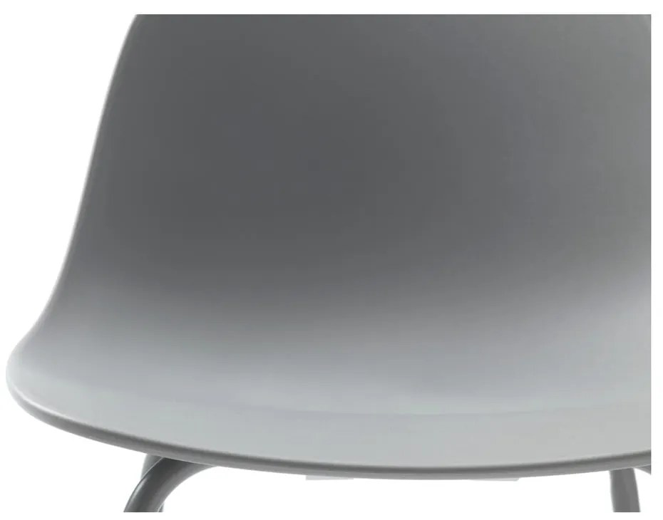 Sivá plastová barová stolička 92,5 cm Whitby – Unique Furniture