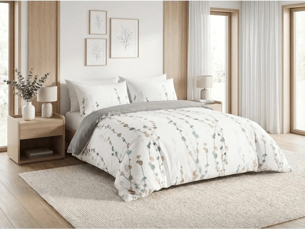 Flanelové obliečky z mikrovlákna CALIWA biele Rozmer obliečky: 70 x 90 cm | 140 x 200 cm