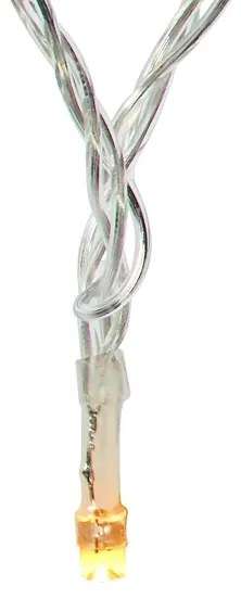 Nedis WIFILXC02W200 - LED vianočný záves 200 LED, 11 režimov, 6 m, IP65, Wi-Fi Tuya