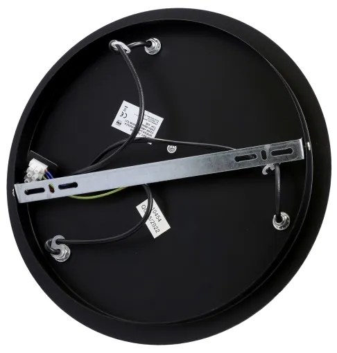 Luster na lanku SPIEGA 3xE27/60W/230V zlatá/čierna