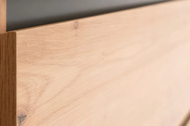 Široká komoda Denver, dub artisan/antracit