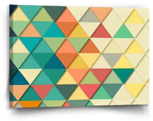 Sablio Obraz Trojuholník - 90x60 cm