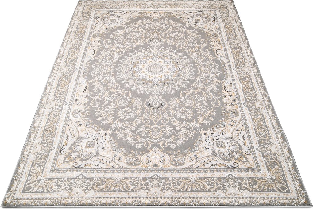 TA Koberec TZ20B SHRNIK ŠEDÁ HERA HBY Rozmer: 80x150 cm