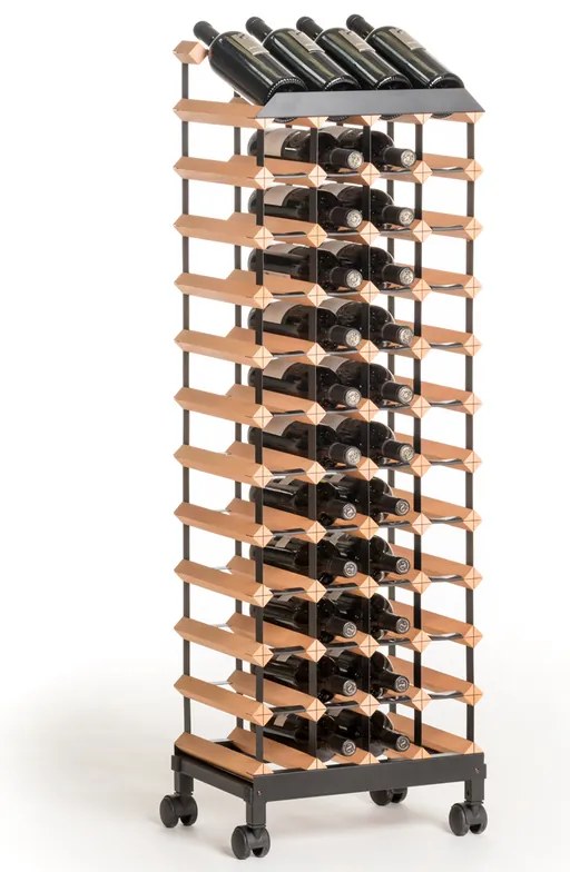 Stojan na víno Raxi Motion 48 (42 x 30 x 130 cm)